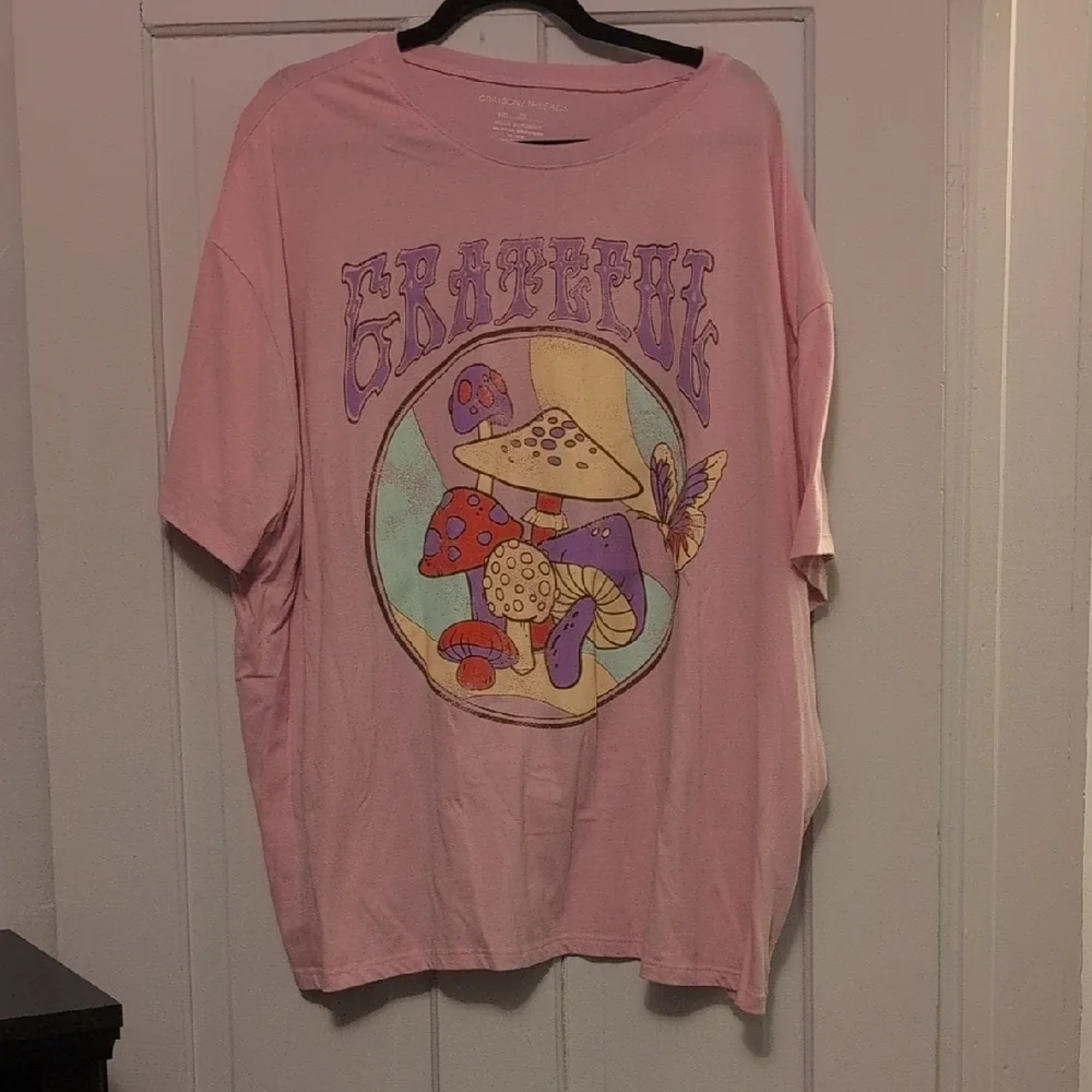Grayson Threads Pink Graphic Tee with Purple Accents - Picture 2 of 5